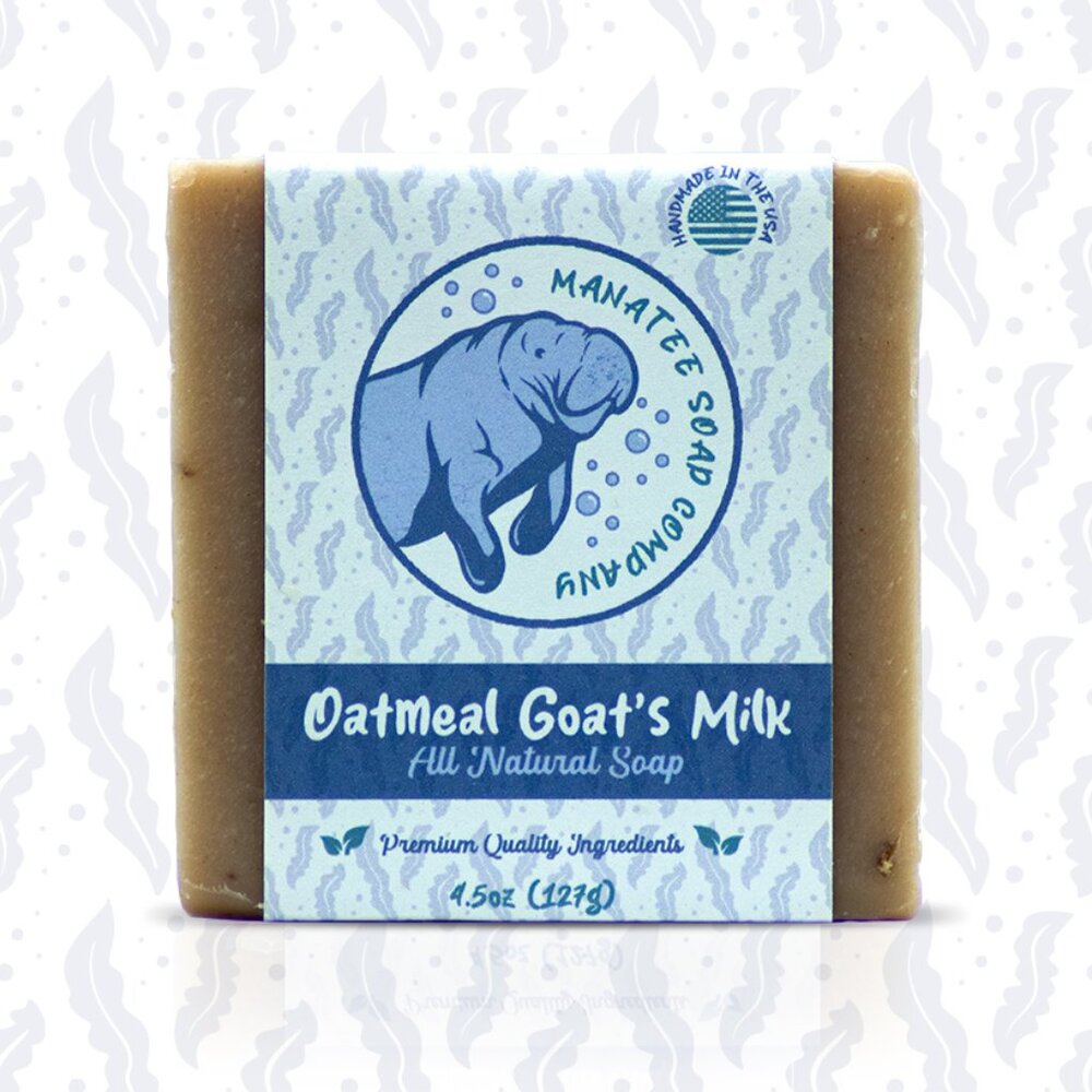 Manatee Soap Co - Oatmeal Goat's Milk All Natural Soap